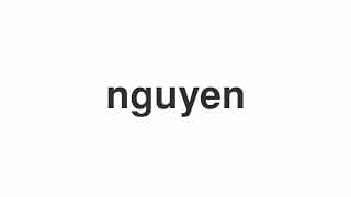 nguyen