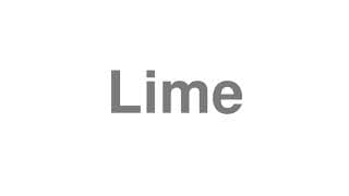 Lime