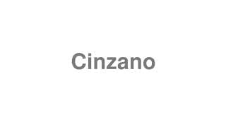 Cinzano