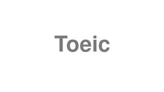 Toeic