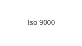 Iso 9000