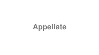 Appellate