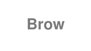 Brow