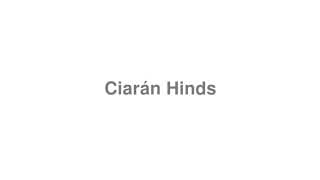 Ciarán Hinds