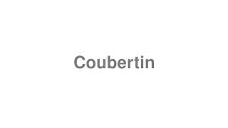 Coubertin