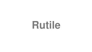 Rutile