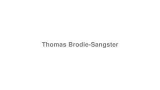 Thomas Brodie-Sangster
