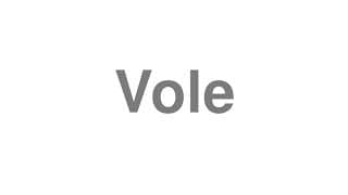 Vole