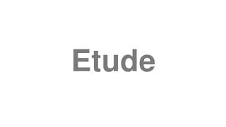 Etude