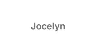 Jocelyn