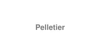 Pelletier