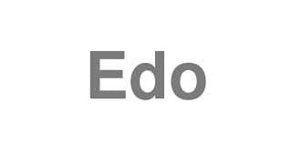 Edo