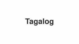 Tagalog