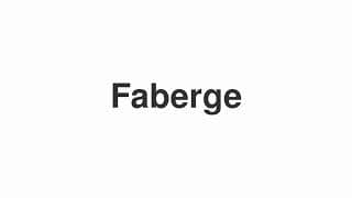 Faberge