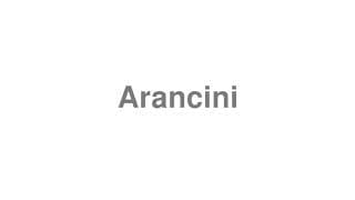 Arancini