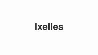 Ixelles