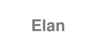 Elan