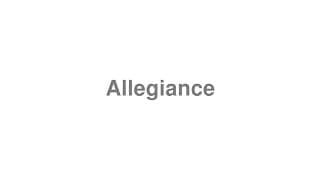 Allegiance