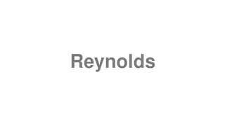 Reynolds