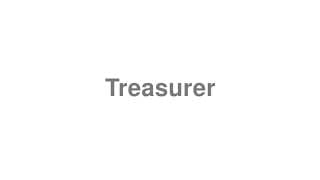 Treasurer