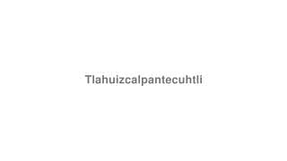 Tlahuizcalpantecuhtli