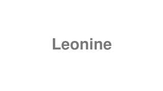 Leonine