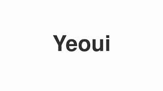 Yeoui
