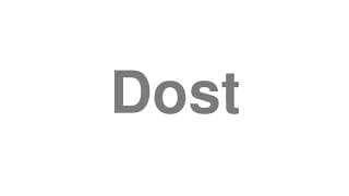 Dost