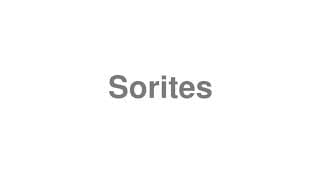 Sorites