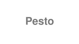 Pesto
