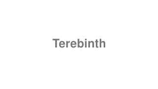 Terebinth