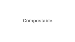 Compostable