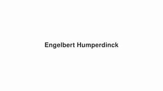 Engelbert Humperdinck