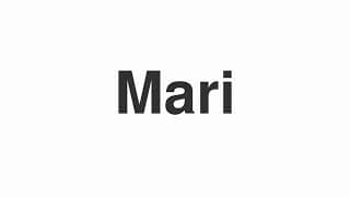 Mari
