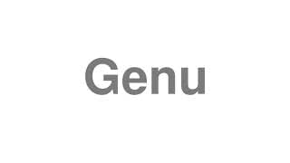 Genu