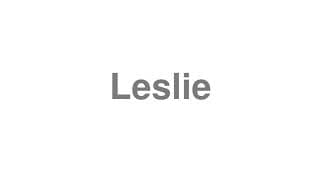 Leslie