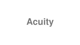 Acuity
