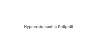 Hypnerotomachia Poliphili