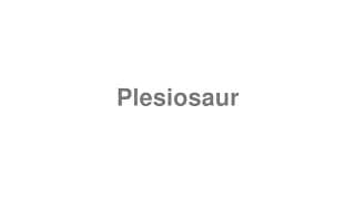 Plesiosaur