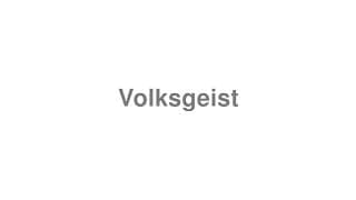 Volksgeist