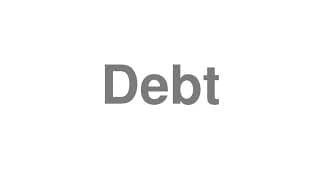 Debt