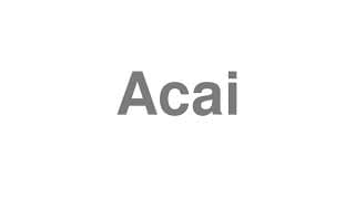Acai