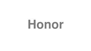 Honor