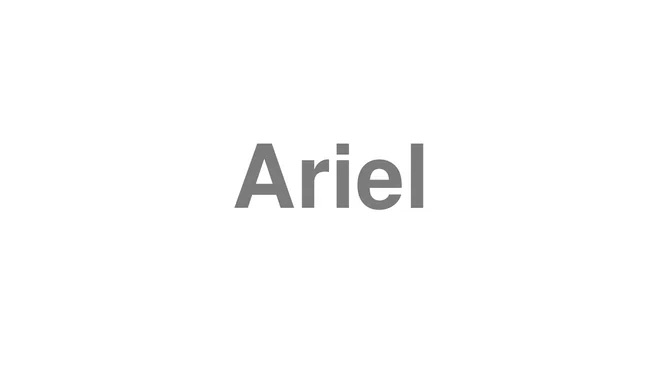 Ariel