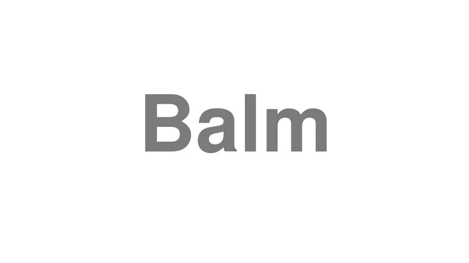 Balm