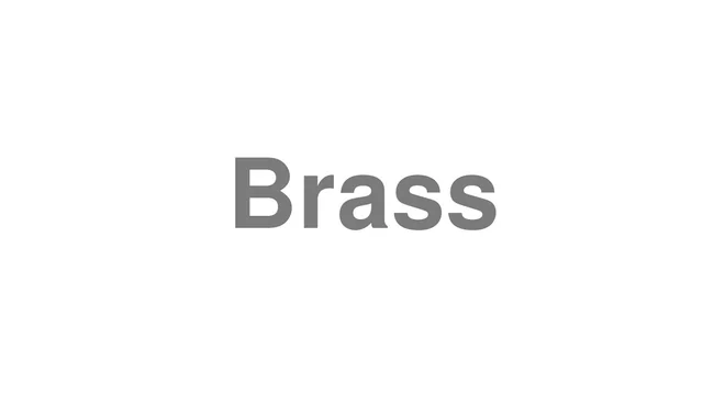 Brass