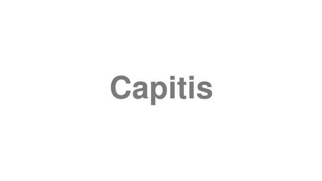Capitis
