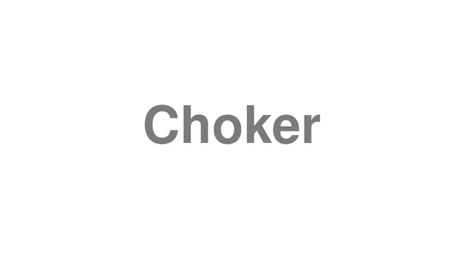 Choker