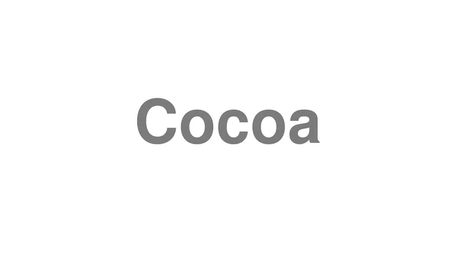 Cocoa
