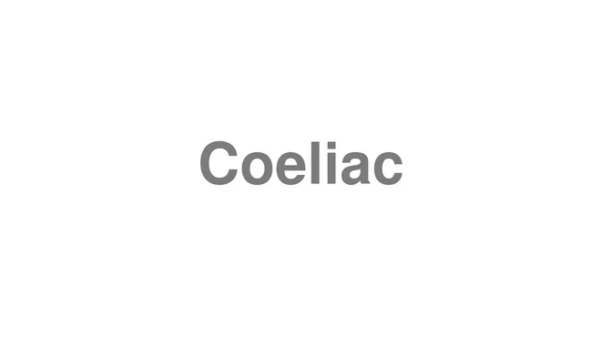 Coeliac
